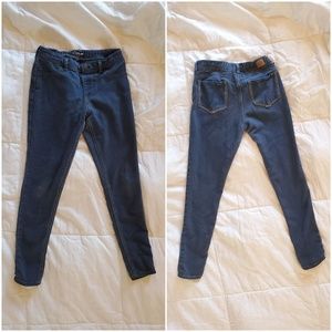 Jordache XL (14-16) Girl's Jeggings in Dark Wash